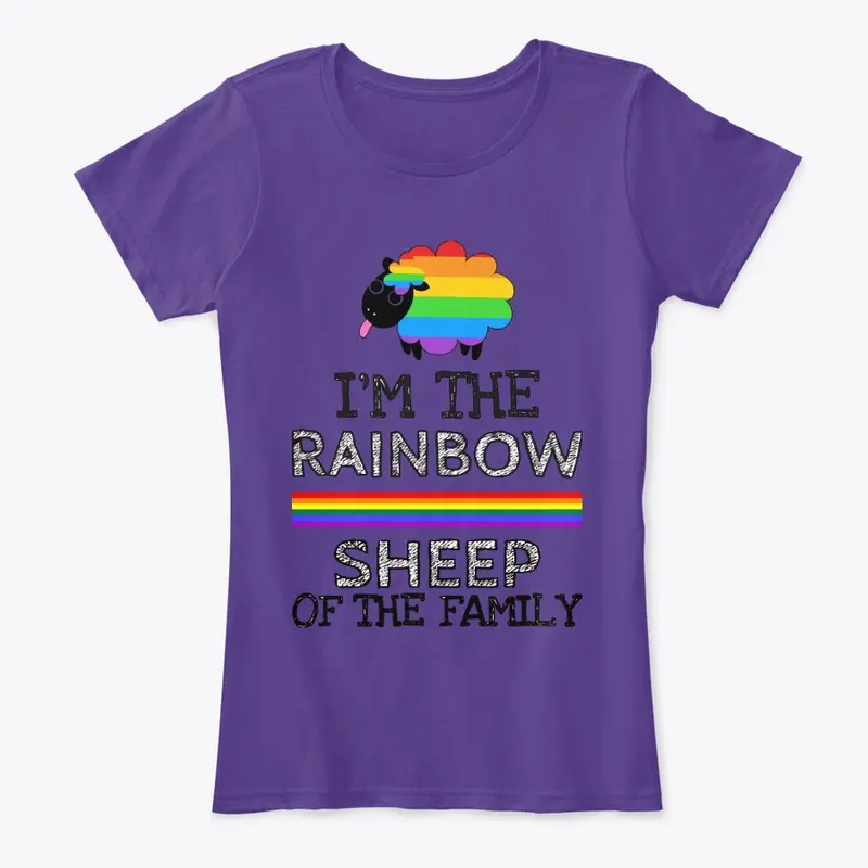 I'm The Rainbow Sheep of The Family