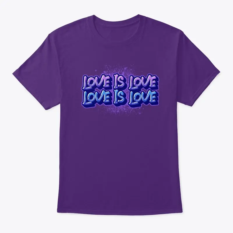 🆕 Love Is Love Cute Gay Love Story Tee