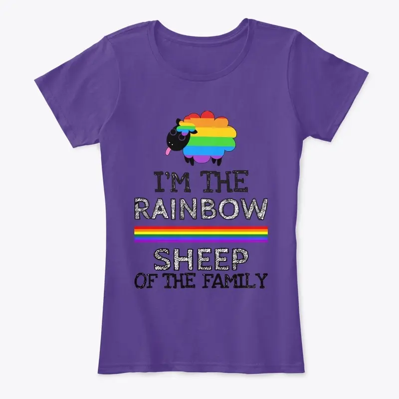 I'm The Rainbow Sheep of The Family